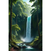 Ein wunderbarer Wasserfall