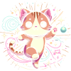 Chat danse
