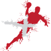 Handball Team Denmark Symbol Logo icon