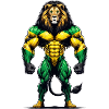 Jamaica lion reggae music