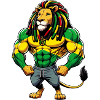 Jamaica lion reggae music