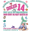 14th Birthday Girl & Boy Guestbook