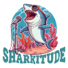 Sharkitude Shark Singing With Attitude