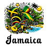 Jamaica Caribbean flag design