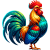 Beautiful Rooster Image