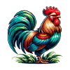 Beautiful Rooster Image