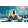 Cute animals chilling – polar bear