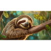Cute animals chilling – sloth