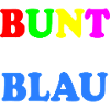 Bunt statt blau