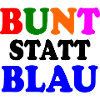 Bunt statt blau