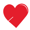 Arrow Heart Red