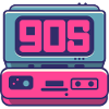 90s Radio Logo