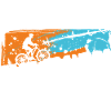Fast grandpa on the bike