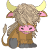 Long-haired cow