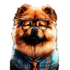 Chow Chow Hund Moch