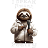 I speak fluent poetry, bookish sloth