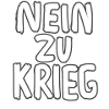 NO TO WAR