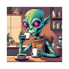 Alien Coffee Love