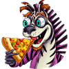Zebra Pizza Lovers Indulgence