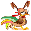 EASTER BUNNIES EARS CHICKENS COSTUMES