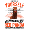 Roter Panda Geschenk Red Panda