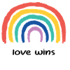 regenbogen love wins