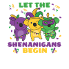 Mardi Gras Koala Carnival Costume