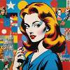 popart girl