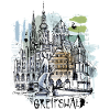 Hansestadt Greifswald Illustration