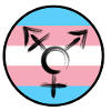 Circle Emblem Symbol Transgender