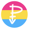 Emblem Pansexual white