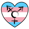 Heart with Flag - Transsexuality