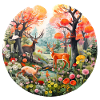 Spring Forest Scene