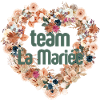 Bridal Team Floral Heart