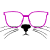 Cat Glasses Cat Lover Kitty
