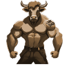 BULL TAURUS I LOVE DAD