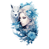 Mystical Wolf Beauty