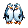 Pingouin amoureux