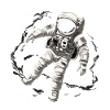 Weltall Astronaut