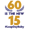 Gefeliciteerd met je verjaardag Schrikkeljaar 29 februari Schrikkeldag
