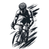 Cyclist, Graphic