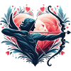 Mythical Heart Archer Illustration