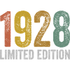 Millésime 1928 édition limitée anniversaire