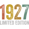 Millésime 1927 édition limitée anniversaire