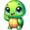 Cute turtle