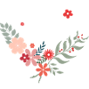 Blumenbraut-Braut-Team