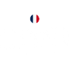 Lyon Bold Text with French Flag