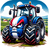 Wütender französischer Traktor 02