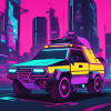 Futuristischer Truck