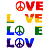 Peace love